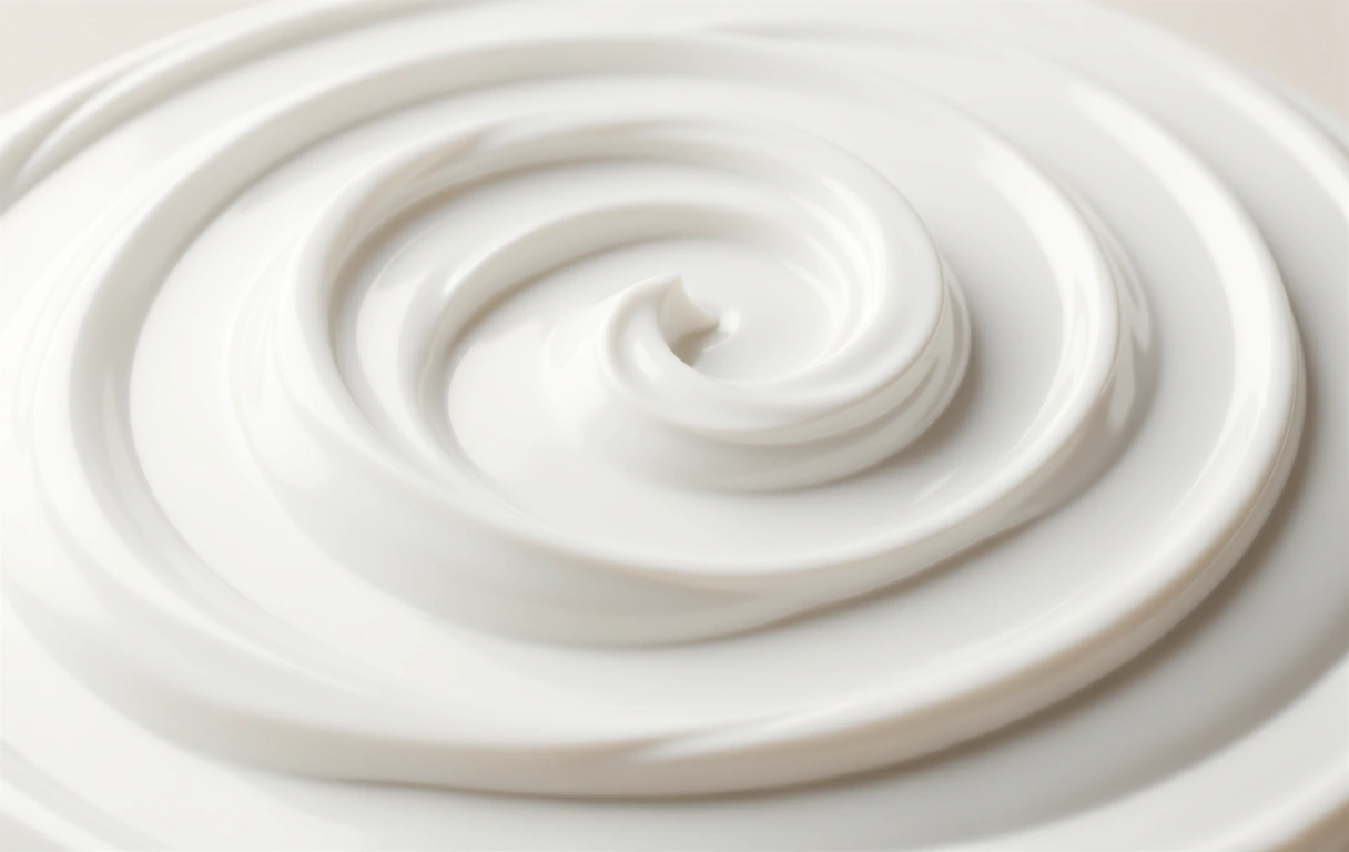 Collagen cream texture detail